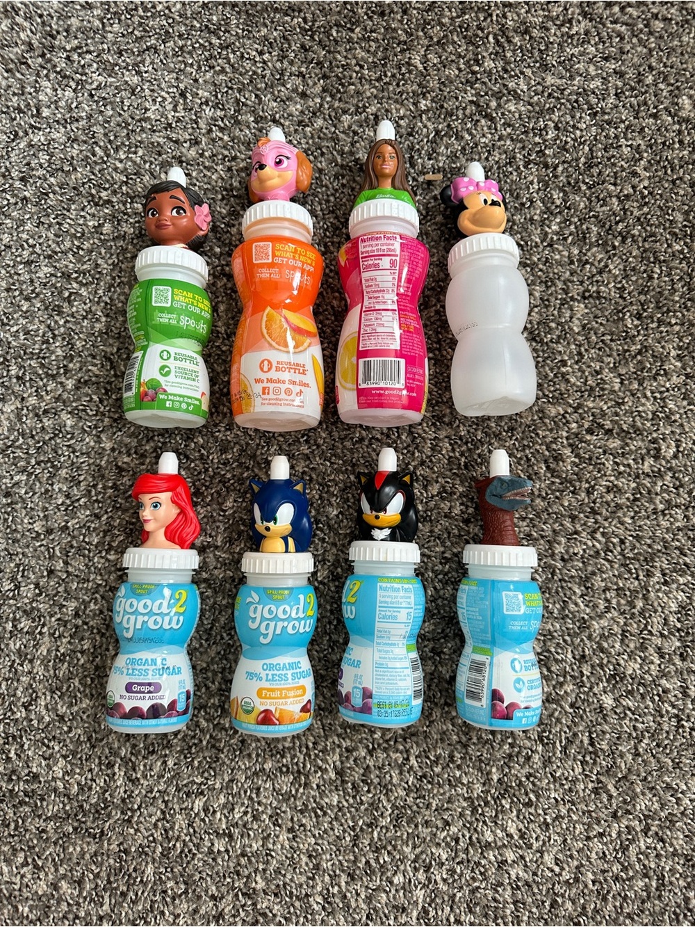 Good2Grow Toddler Character Cups - Lot 3 Ariel